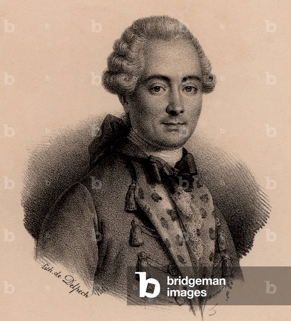 "Jean-François de La Harpe (1739-1803)" 1801, b/w