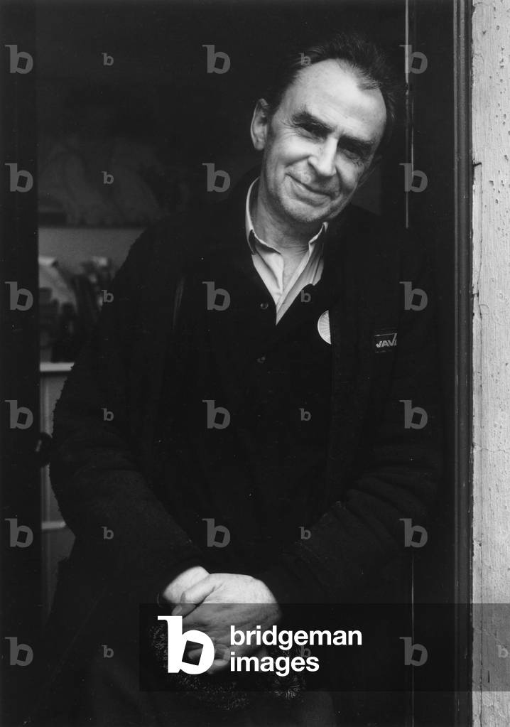 Image of Photography depicting Ian Hamilton Finlay, 1989 by Chris Felver, b/w