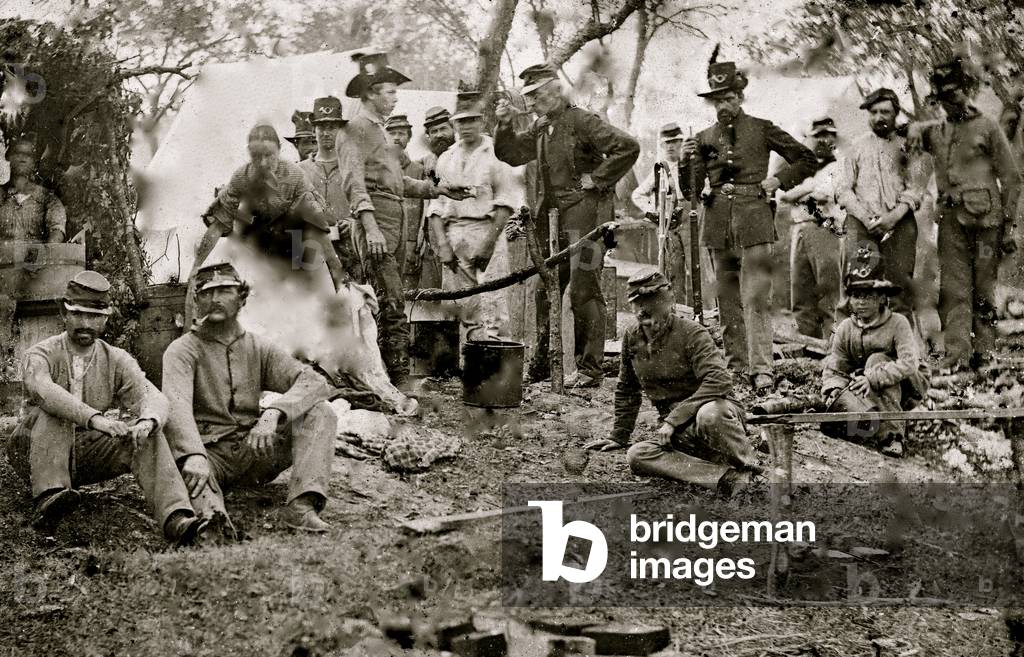 Immagine di Fotografia "La cucina del Capitano Ballerman. Degustazione della zuppa (foto)", b/w