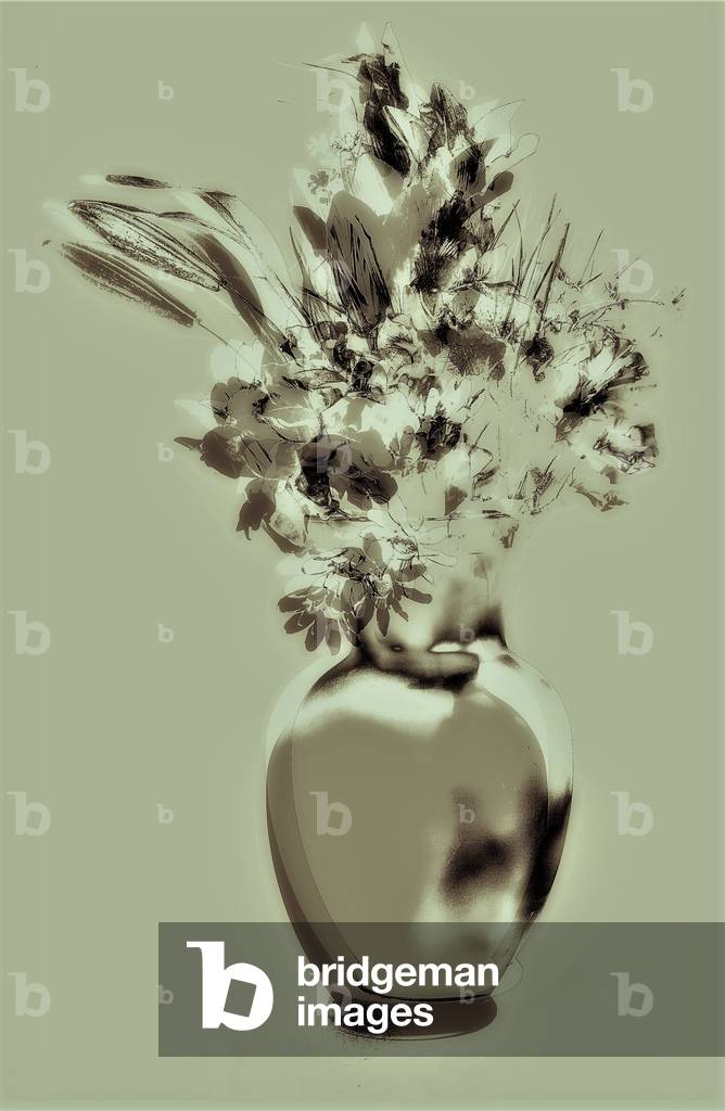 Nature morte verte 2019 par Alex Caminker