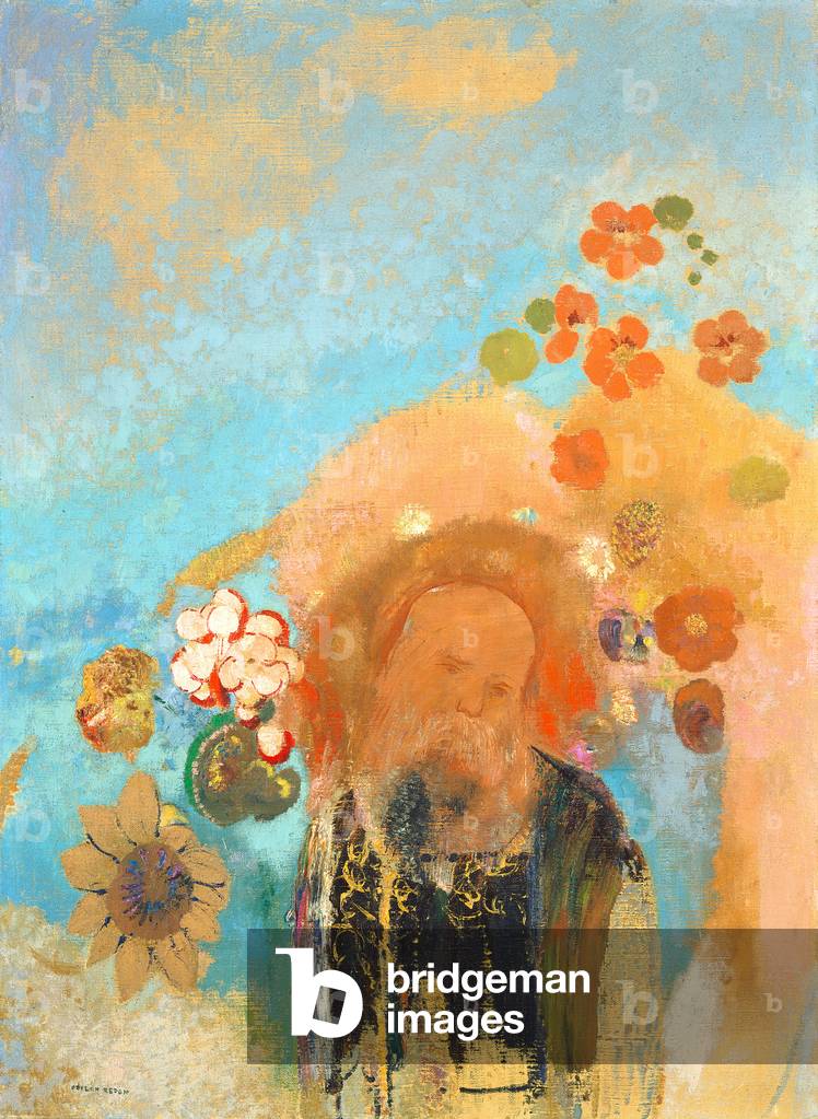 Immagine di Dipinto "Evocazione di Roussel", 1912 di Odilon Redon