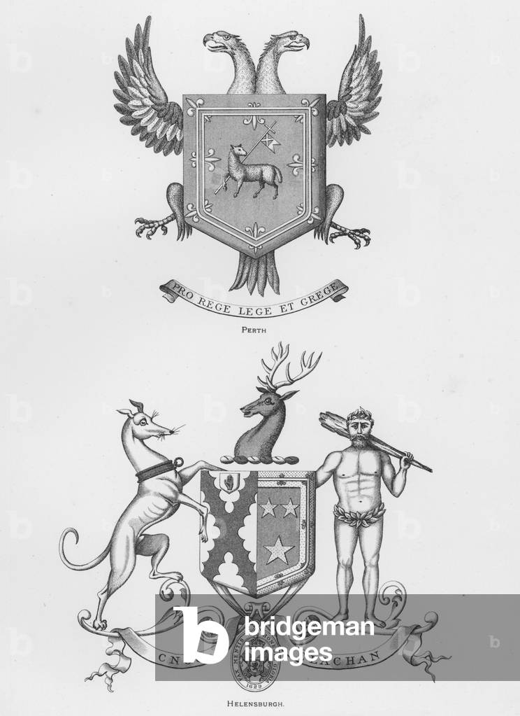 Armi pubblici: Perth; Helensburgh (incisione)