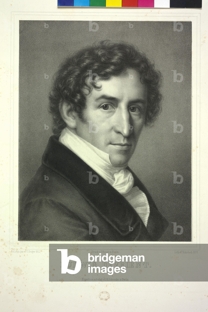 Louis Devrient, 1870 (Lithografie)