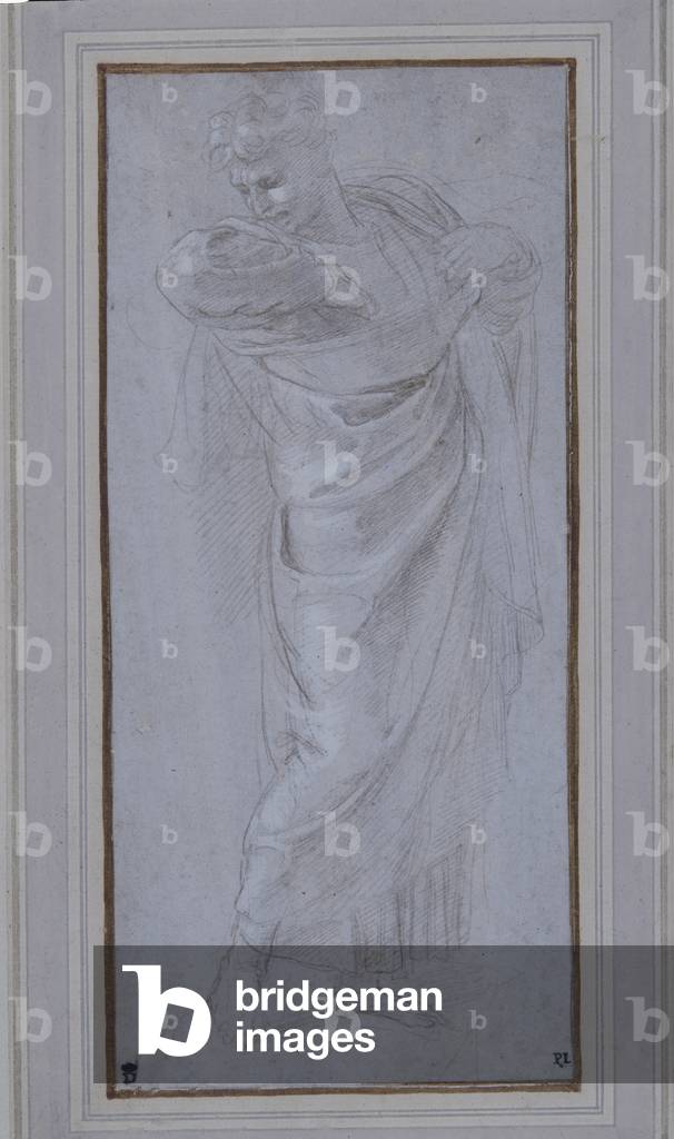 "St. Paulus verlegt seine Kleidungsstücke" 1514 von Raphael