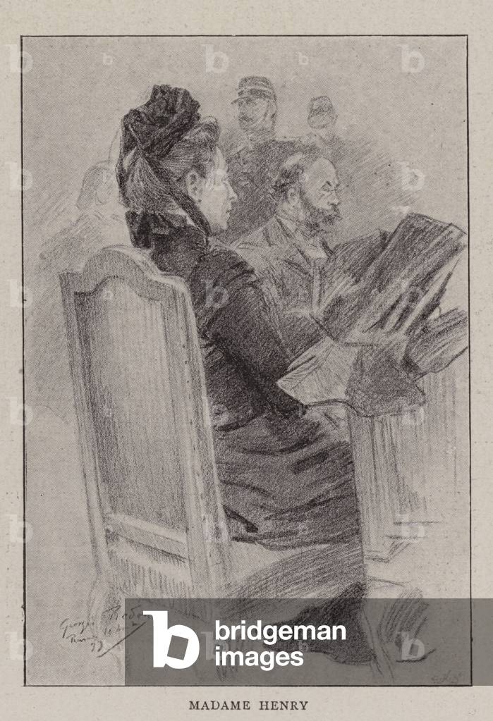 Immagine di Stampa "Madame Henry (lito)" di Charles Paul Renouard