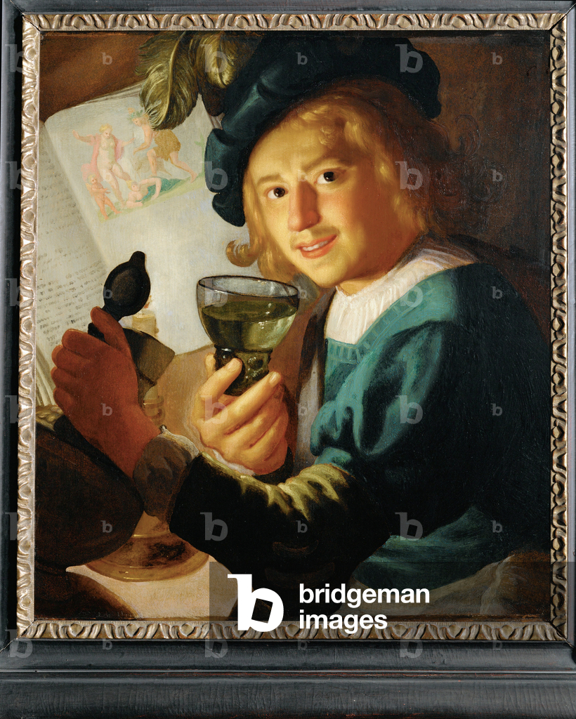 Der junge Trinker (keuchend)