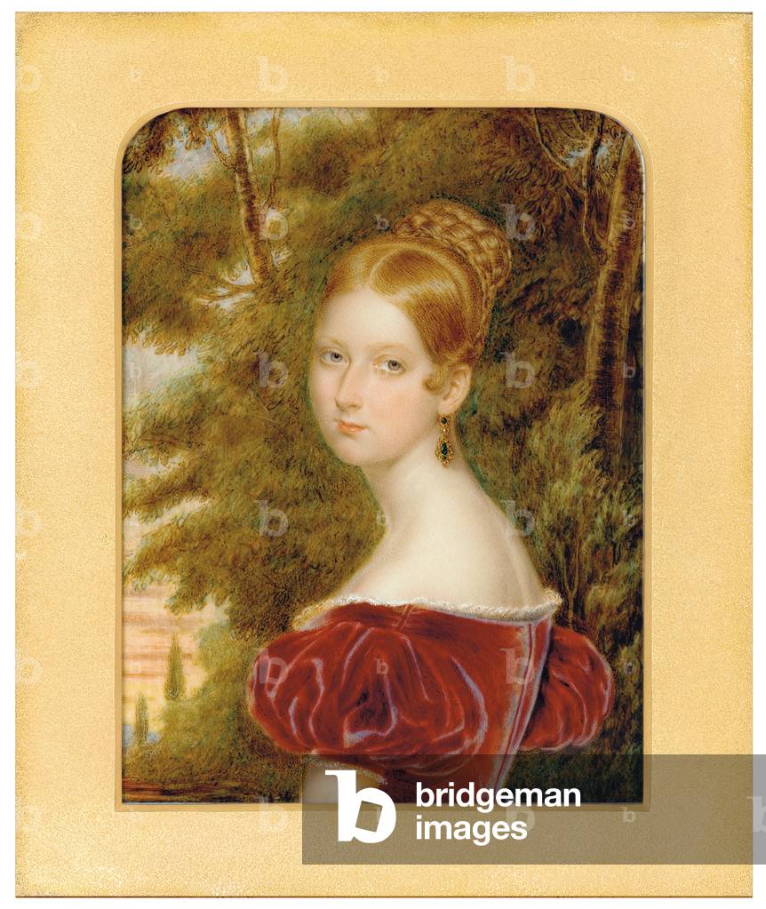 Bild von Zeichnung "Königin Victoria", 1835 von Henry Collen
