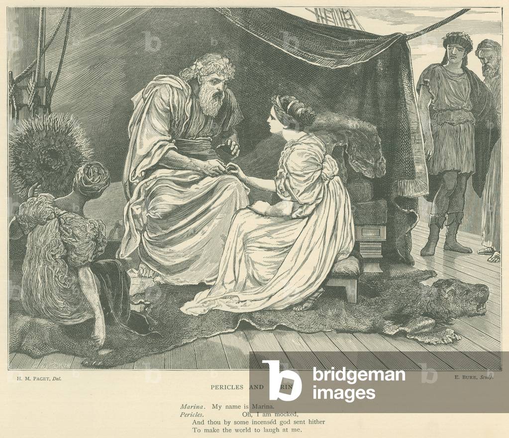 "Illustrazione per Pericle (incisione)" di Henry Marriott Paget