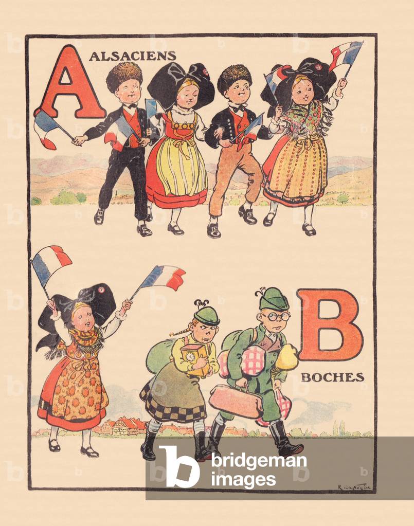 "A B: Alsaziani — Boches" di Raymond de la Neziere