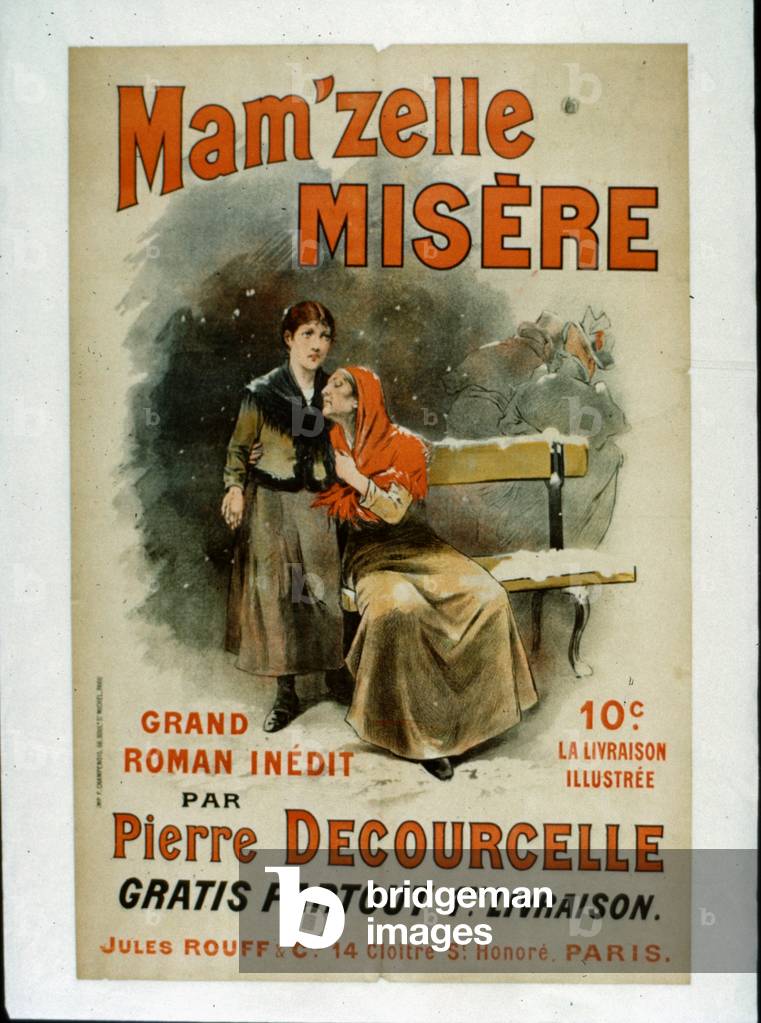 Mam'zelle Misere Poster (colore litho)