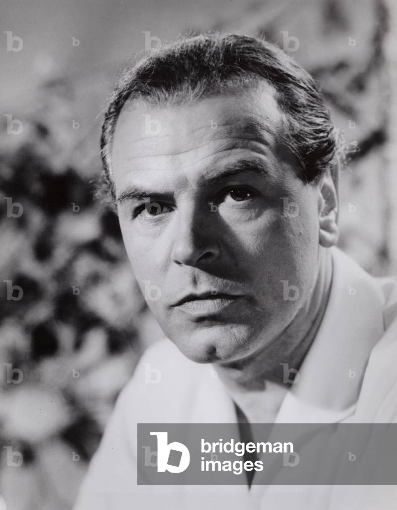 Attore austriaco O. W. Fischer, Germania intorno al 1959 (foto in b/n)