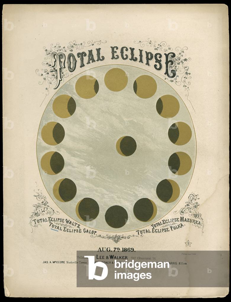 Image of Print depicting Total Eclipse 1770 by Lee & Walker