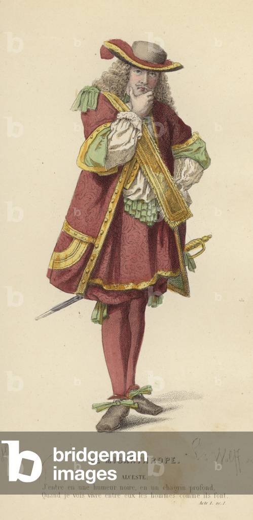 Le Misanthrope (coloris litho)