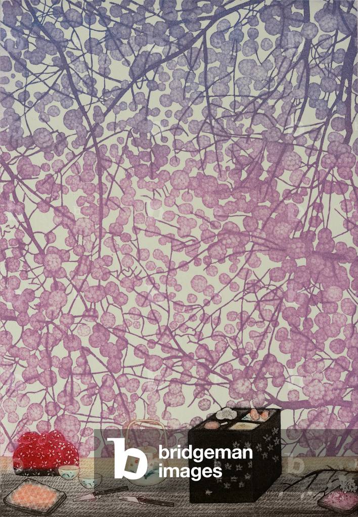 Scatola per il pranzo primaverile, 2010 (acquaforte)