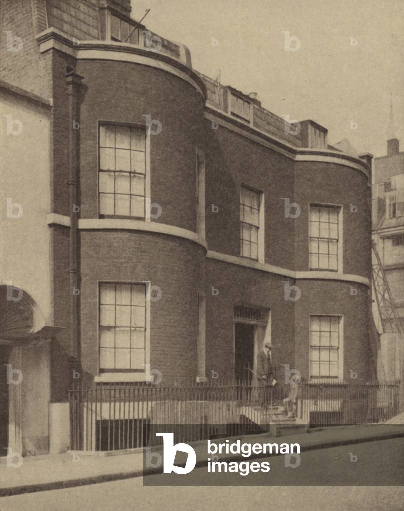 Immagine di Fotografia "La casa di William Thackeray (foto in b/n)" 1901 di Donald McLeish