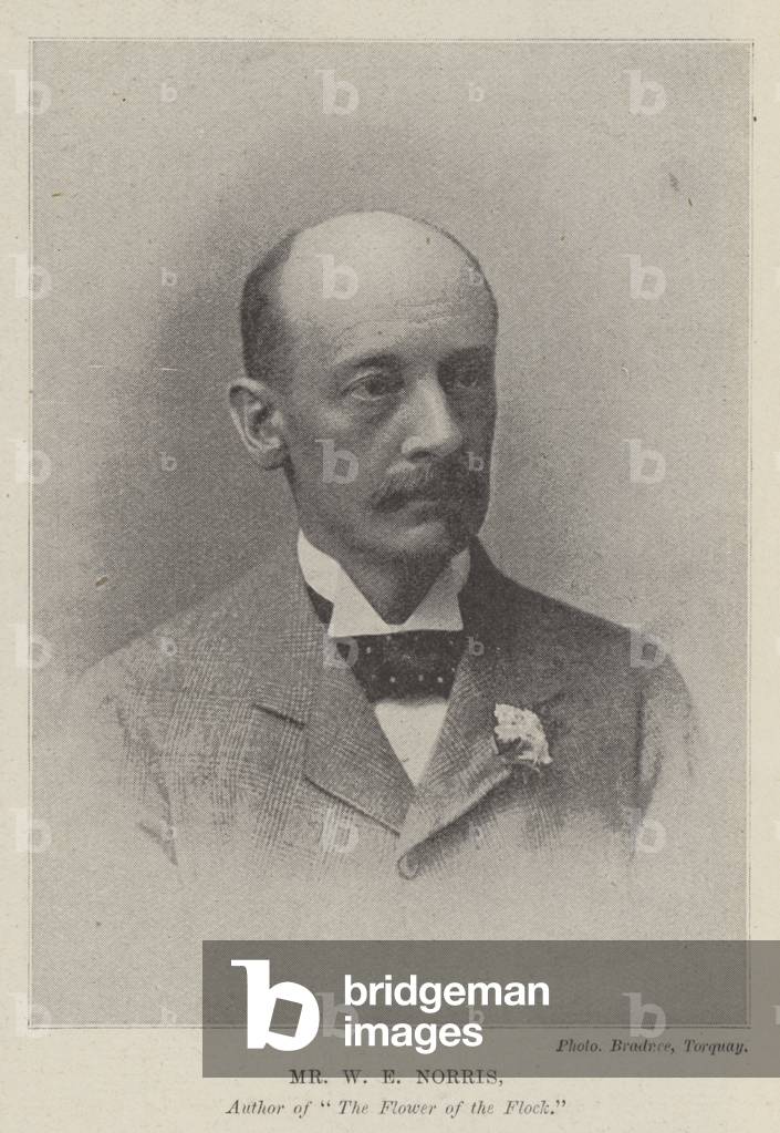 W E Norris, autore di "Il fiore del gregge" (foto b/n)
