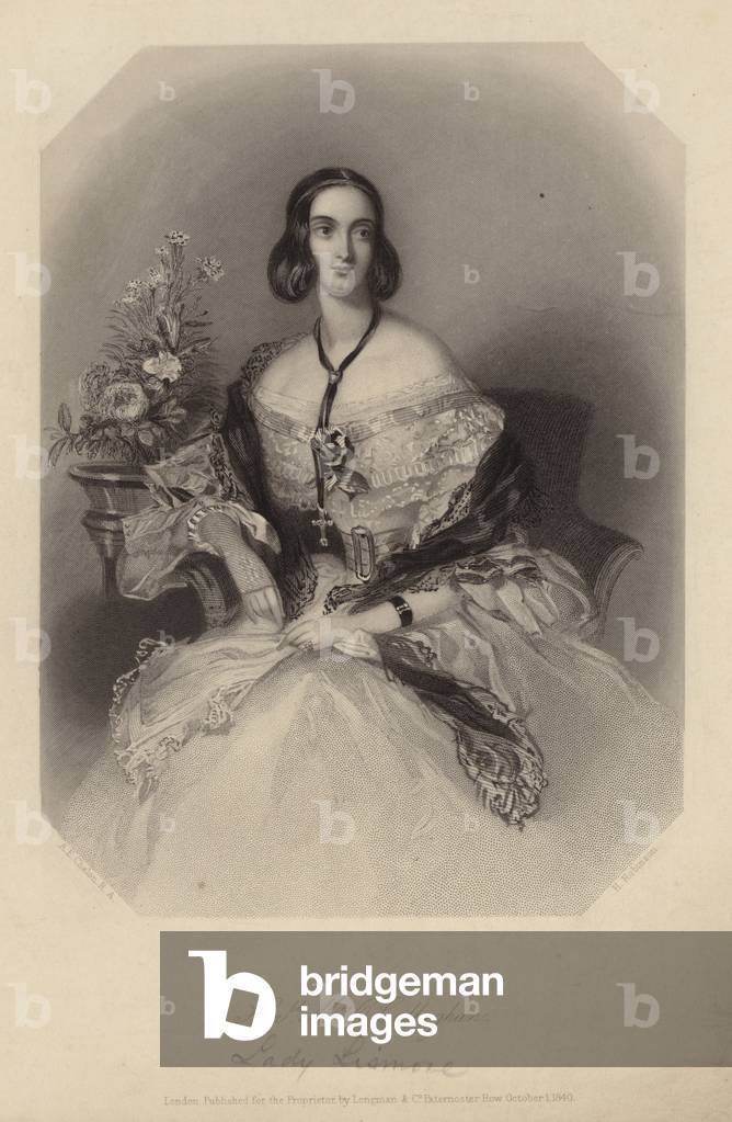 Signora O'Callaghan (Lady Lismore) (incisione)