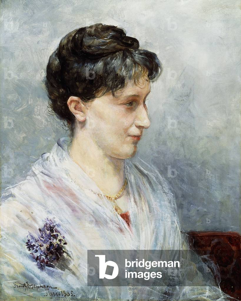 Ritratto di Maria (Mizi) Waern, 1885 (olio su tela)