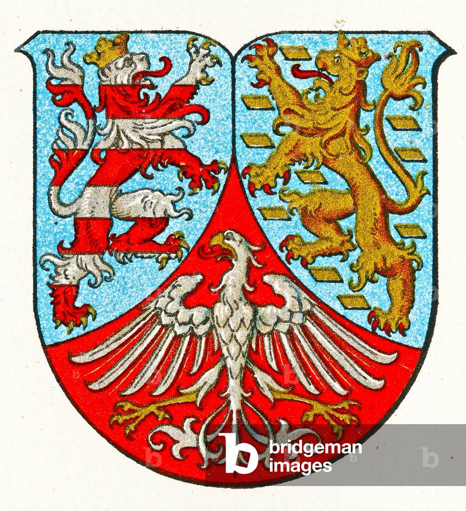 Coat of arms of Hessen-Nassau by German Artist