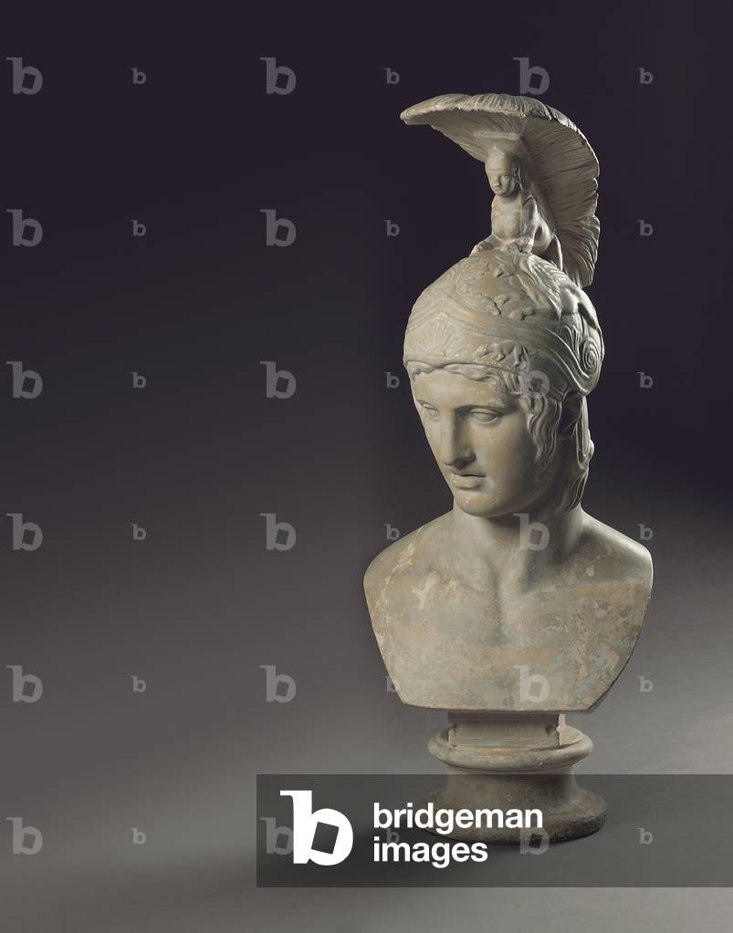 Bust of a Roman Warrior (plaster)