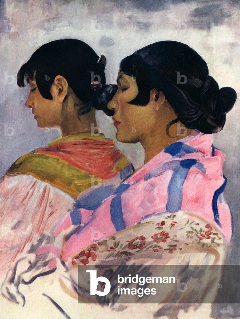 Augustus John, 'The Two Gitanas'