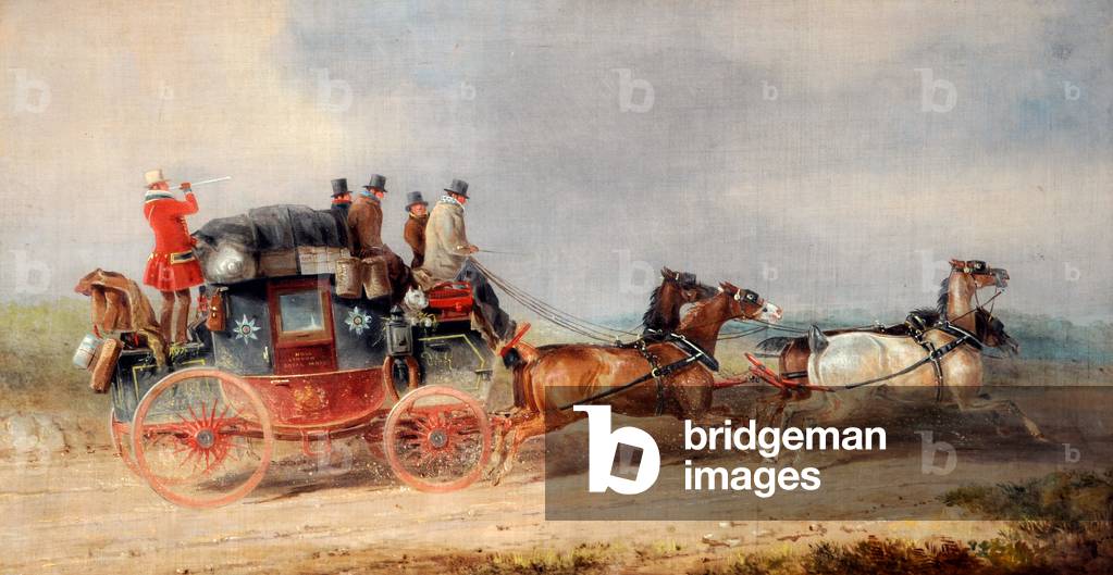 Immagine di Dipinto "Scafo e London Royal Mail" 1835 di Charles Cooper Henderson