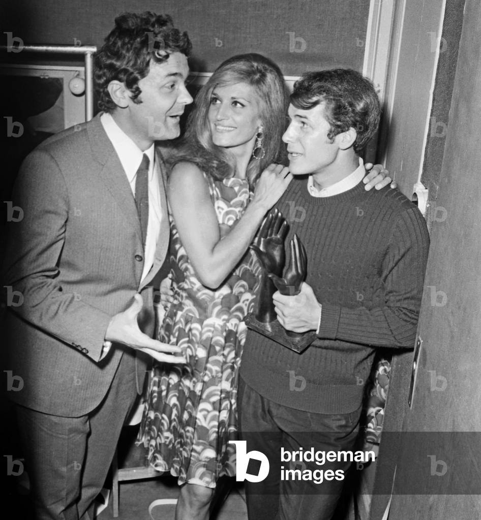 Pierre Perret, Dalida e Adamo