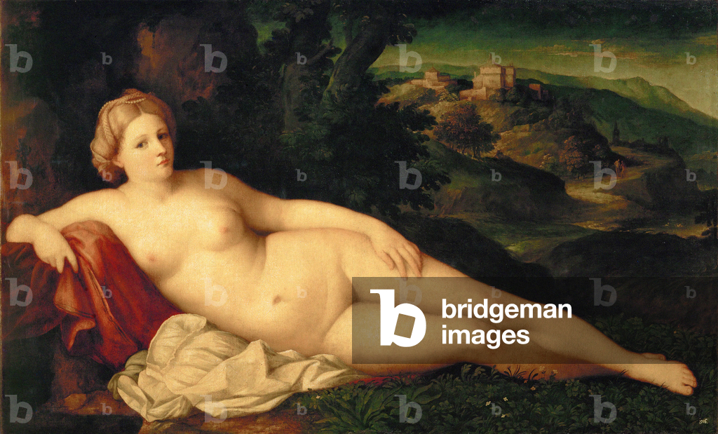 Liegende Venus (Öl auf Leinwand)