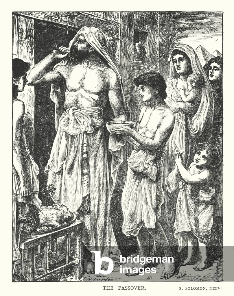 La Pasqua ebraica (incisione)