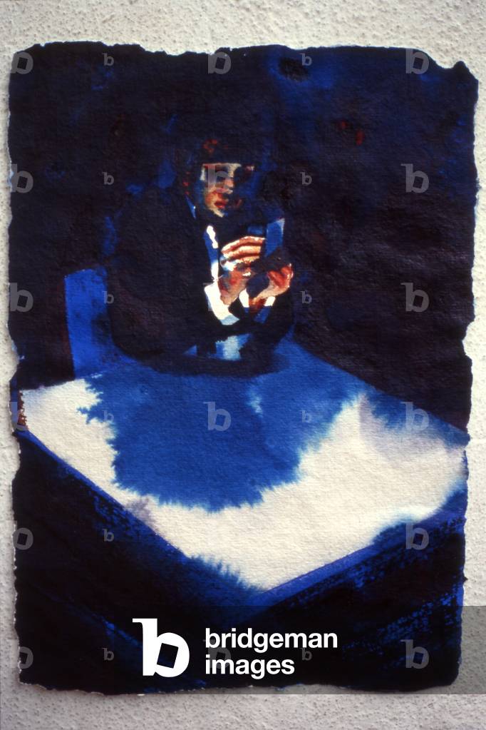 Image de Dessin représentant Joueur de cartes 1997 par Graham Dean