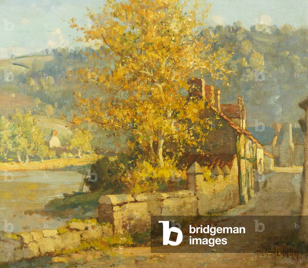 Lulworth Road, Caerleon, um 1930 (Öl auf Leinwand)