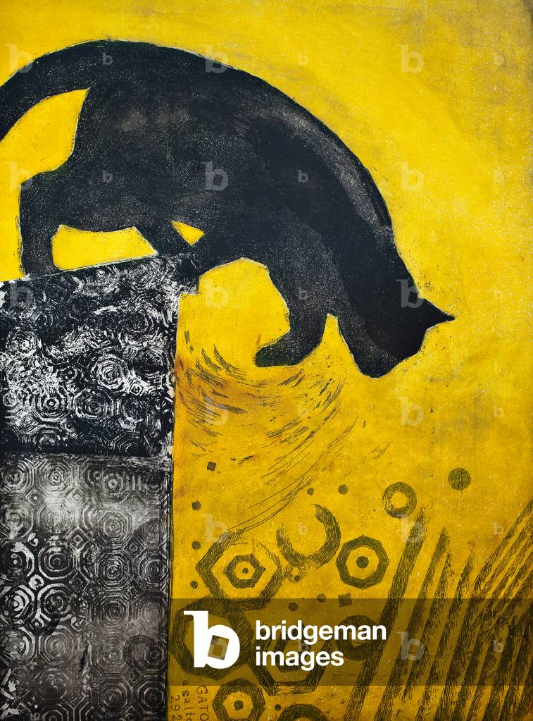 Jump, 2013 (etching)