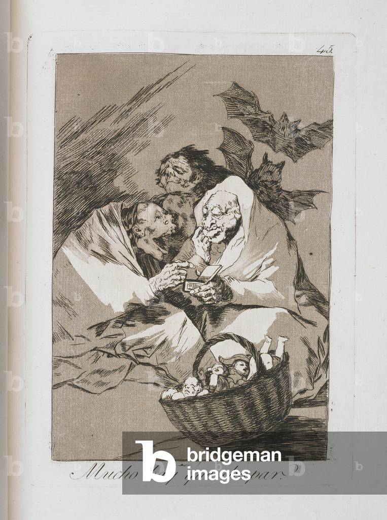 Teller aus Los Caprichos, 1797-1798