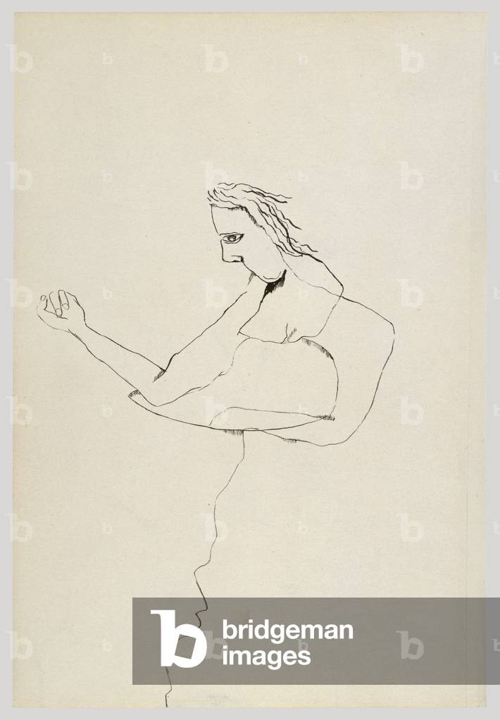 Strong Woman, 1940 (ink on paper)