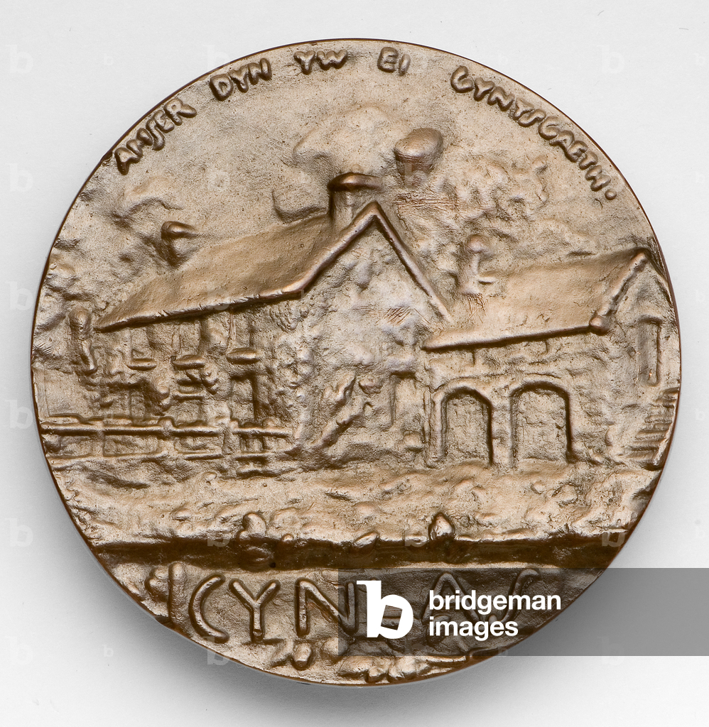 Image of Coin & Medal depicting Thomas E Ellis 1900 by William Goscombe John