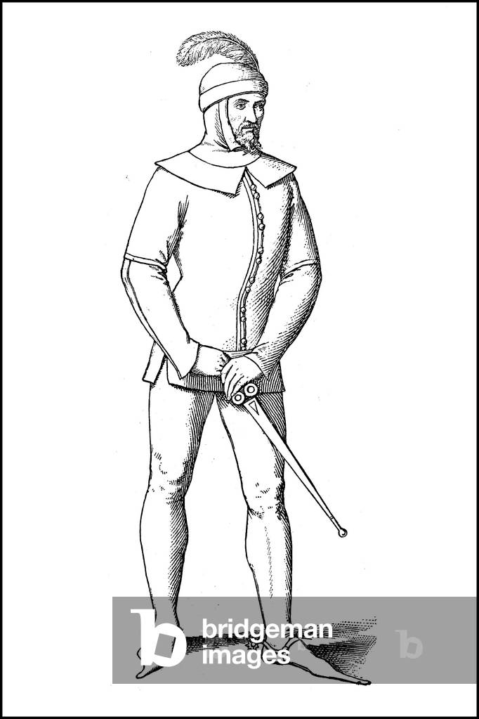 Minion, soldier from Venice, Italy, 15th century, police servant