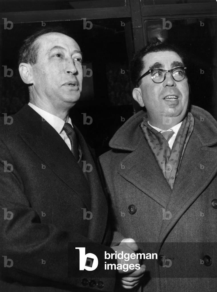 Immagine di Fotografia "L-R Georges Govy" 1955, b/w