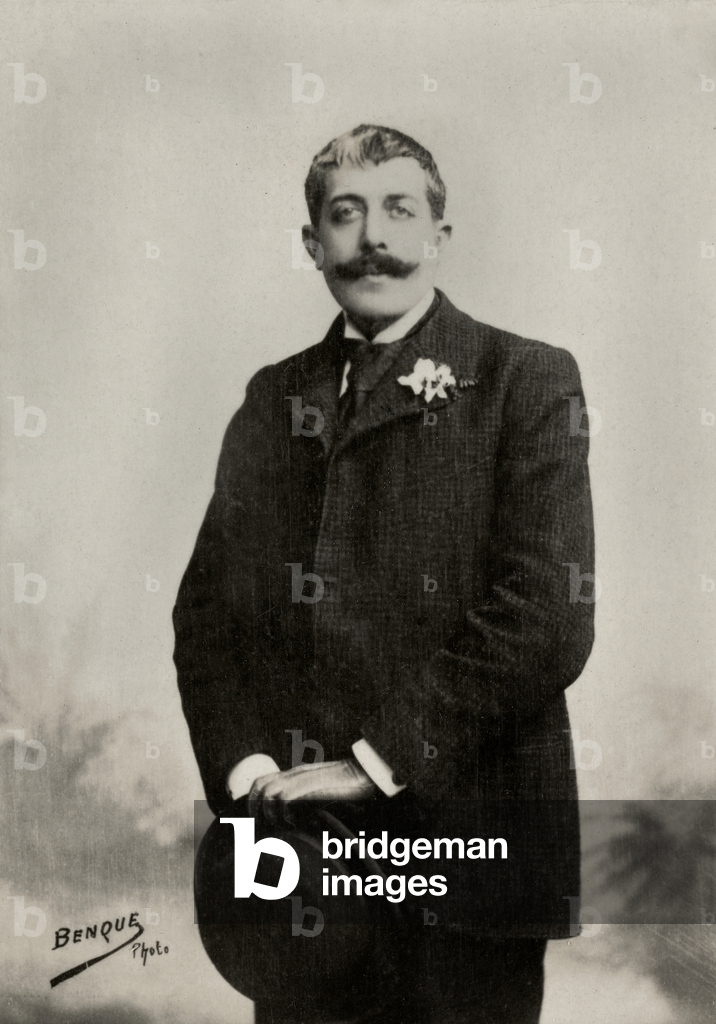 Portrait de  l ecrivain Paul Duval dit Jean Lorrain  (photo)