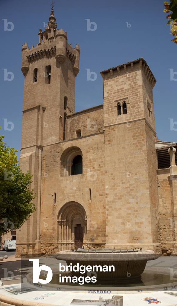 Image of Parish church (Iglesia de San Salvador). Exterior. West façade