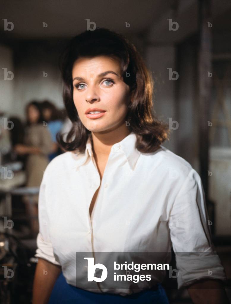 Senta Berger, Cast A Giant Shadow 1966 Regie: Melville Shavelson