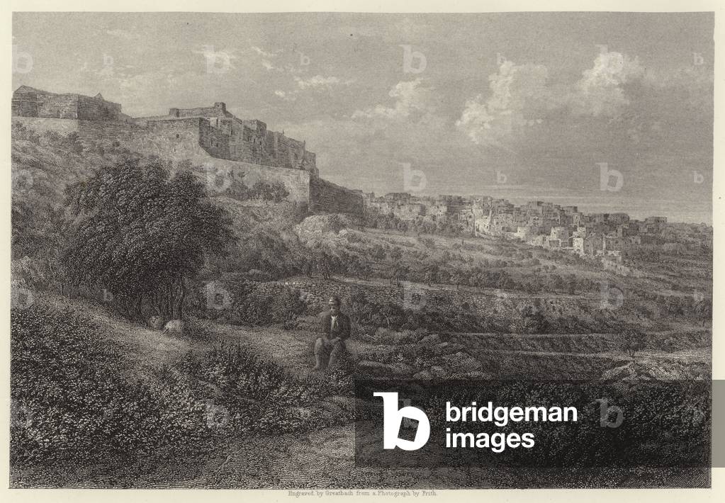 "Betlemme (incisione)" di English School, b/w