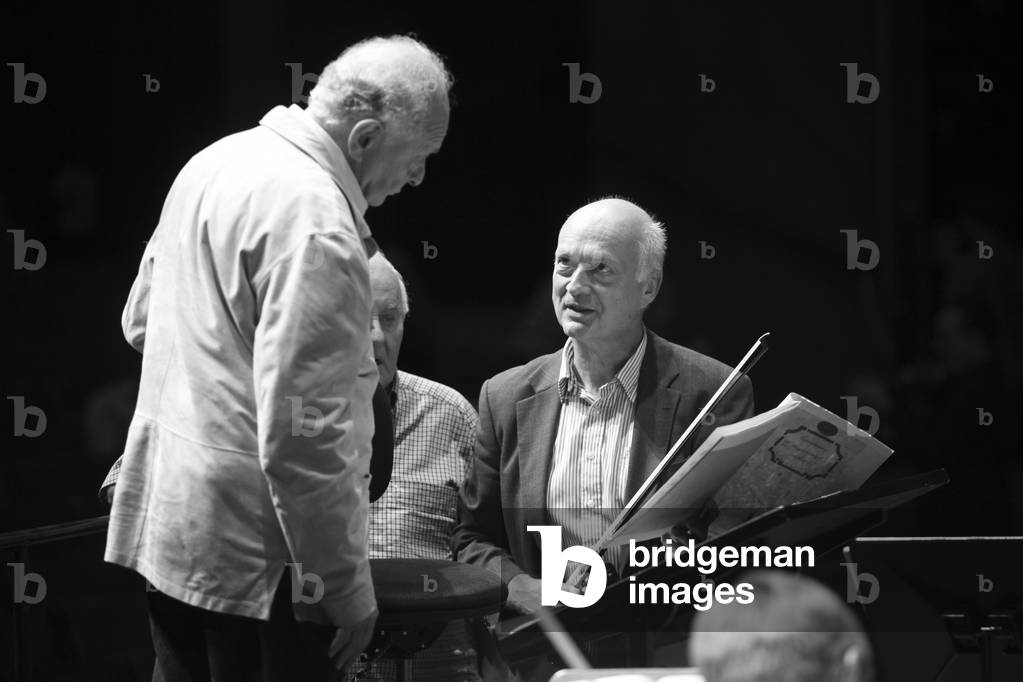 "Lorin Maazel" di Marion Kalter, b/w
