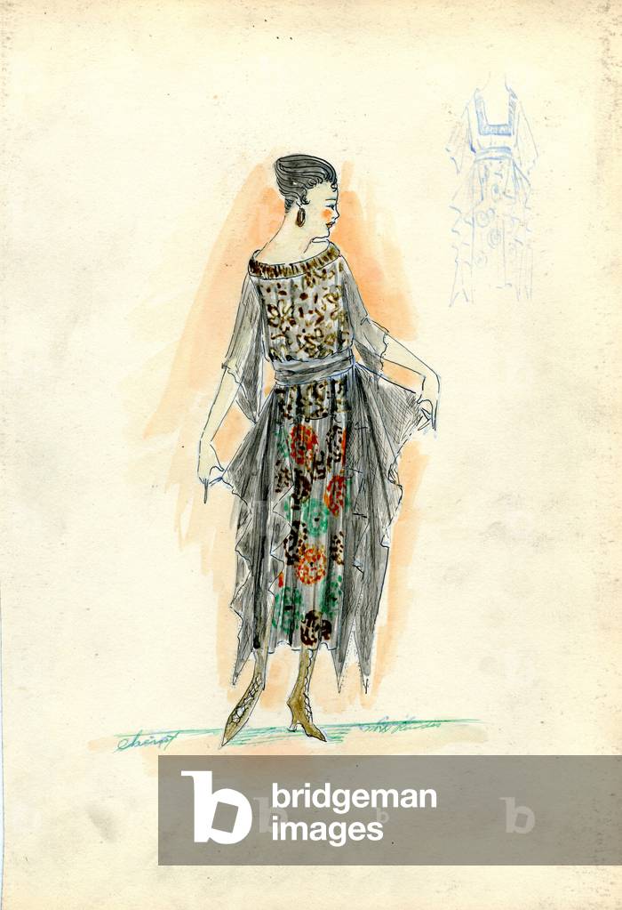 Immagine di Disegno "Abito" 1917 di Henri Bendel Studio