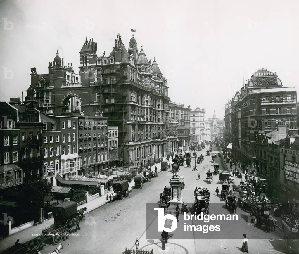 Immagine di Fotografia "Knightsbridge" 1801 di English Photographer, b/w