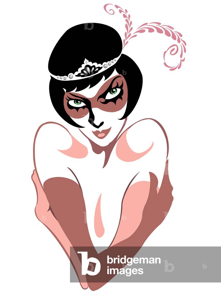 Flapper masqué, 2016 (numérique)
