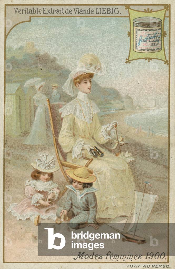 "Donne nel 1900 (cromolito)" di European School