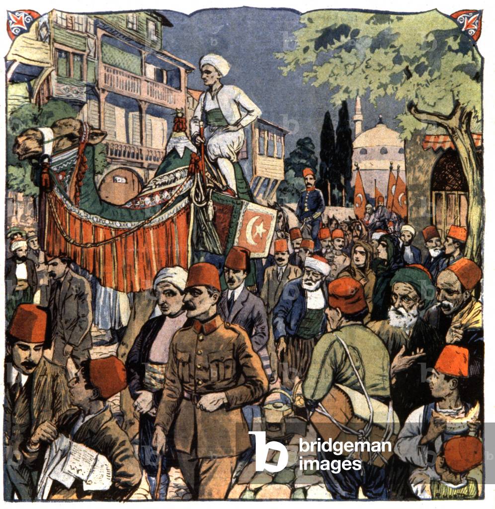 Bild von Druck "Türkei" 1923 von French School