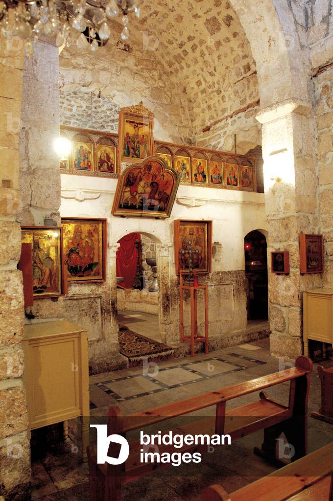 Image of The interior of the Church of the Greek Orthodox St