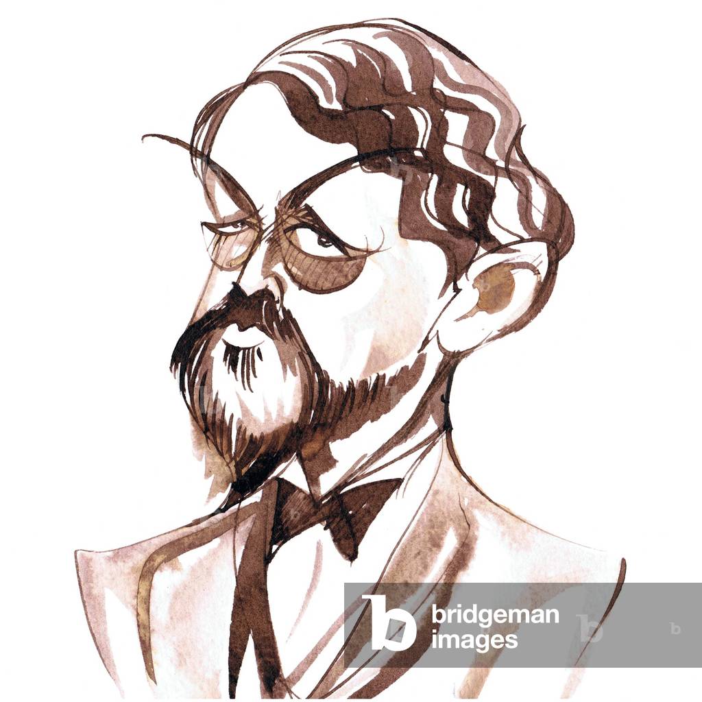 Image de Dessin représentant Achille-Claude Debussy par Neale Osborne
