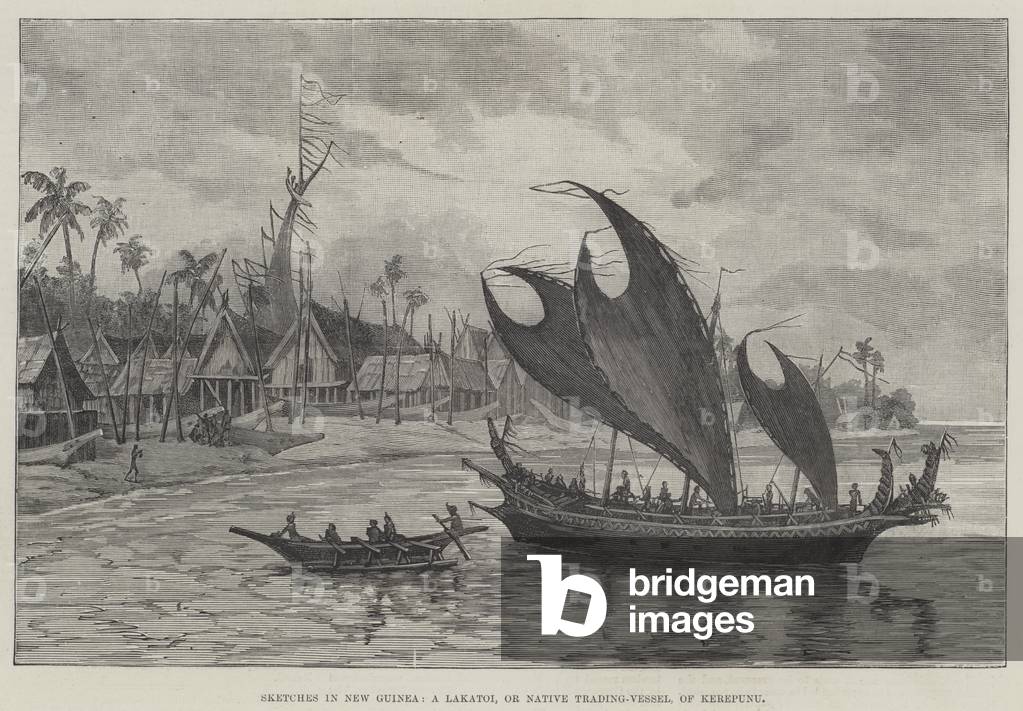 "Skizzen in Neuguinea" 1887 von English School